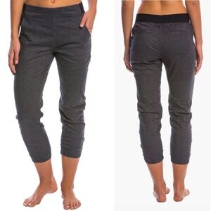 Prana Allexi Women’s Medium Pants Hemp  Gray Jogger Yoga Hiking